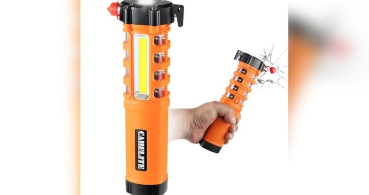Car Emergency Flashlight: Essential Multi-Tool for Roadside Safety and Rescue