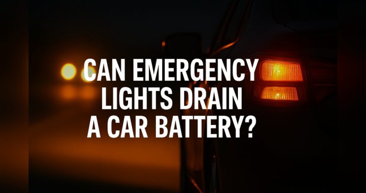 Can Emergency Lights Drain Car Battery: What You Need to Know