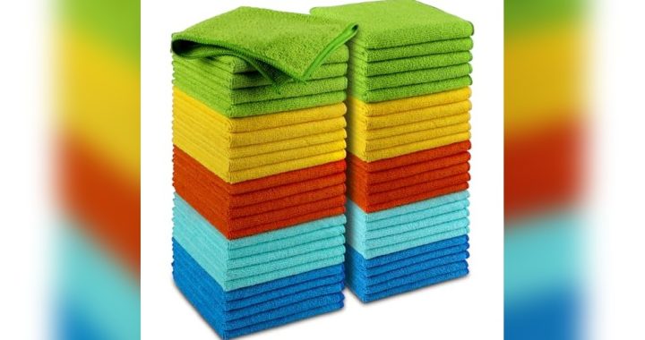 Pack of Microfiber Towels: Ultimate Cleaning Cloths for Cars and Home
