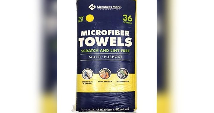 Sams Club Microfiber Towels: Ultimate Cleaning Power in Bulk Packs
