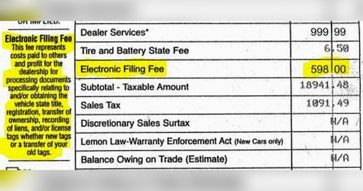What is Electronic Filing Fee for Cars: Essential Guide & Costs Explained
