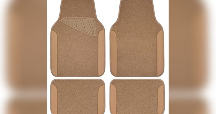 Beige Floor Mats for Cars: Stylish, Durable, and Waterproof Protection
