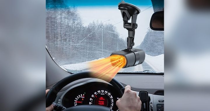 Car Heater Cigarette Lighter: Fast Heating Defroster for Winter Driving