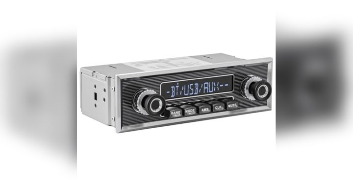 Car Stereo Vintage Look: Retro Bluetooth Radio for Classic Vehicles