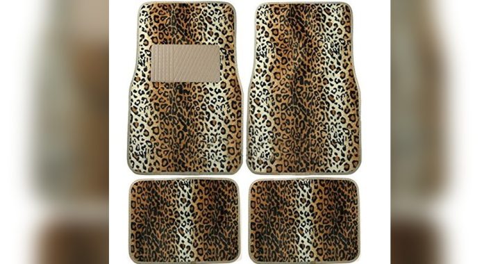 Leopard Print Car Floor Mats: Stylish Protection for Your Vehicle Interior