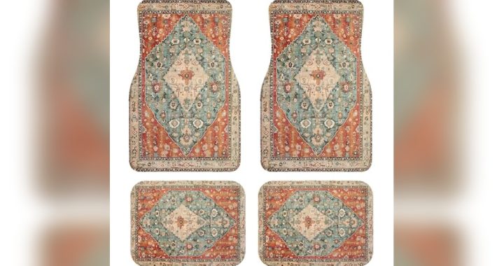 Oriental Carpet Car Floor Mats: Stylish, Durable, All-Weather Protection