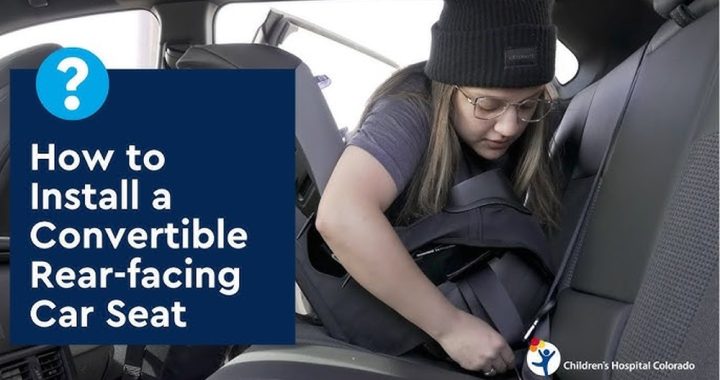 How to Install Rear Facing Convertible Car Seat With Seatbelt: Easy Steps